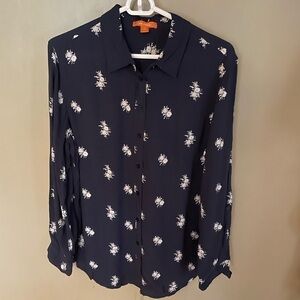 Joe Fresh Floral Collared Lightweight floral button down